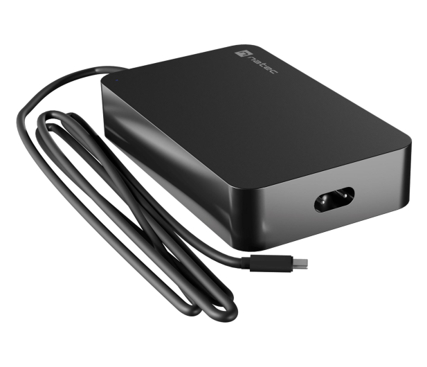Natec ZASILACZ GRAYLING USB-C 90W DO LAPTOPÓW, TABLETÓW, TELEFONÓW - 1470248 - zdjęcie
